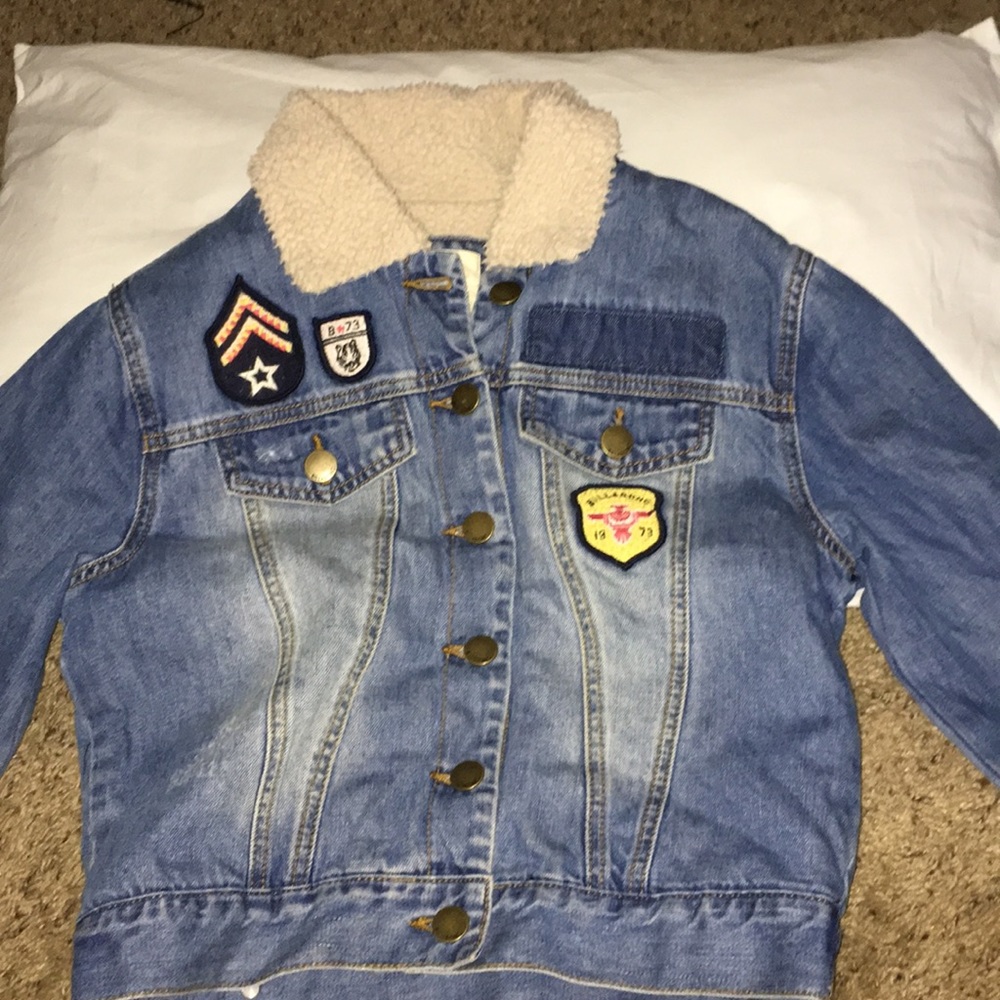 billabong jean jacket